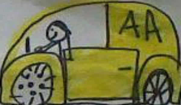 Thanks Aimee for this amazing drawing of an AA Patrol !!