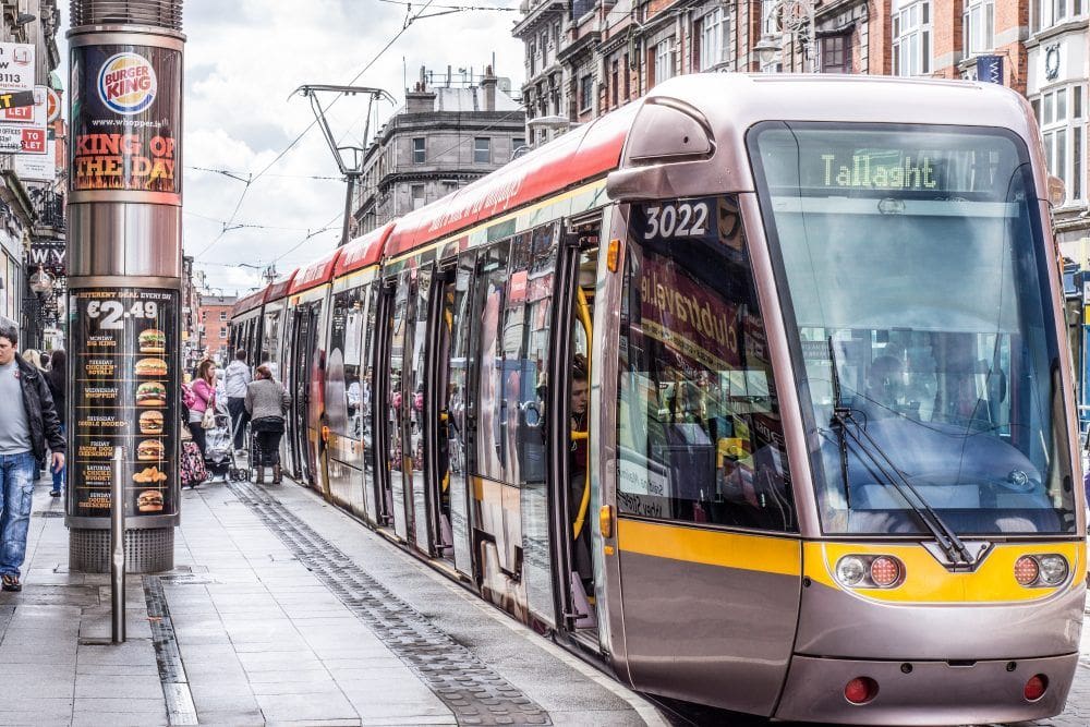 Luas Cross City works reduced for Christmas and New Year