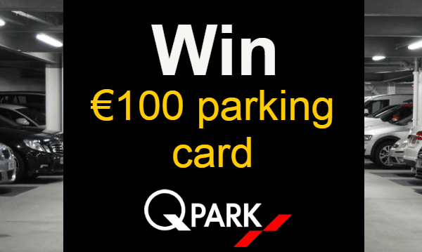 Win a €100 Car Parking Card with Q-Park
