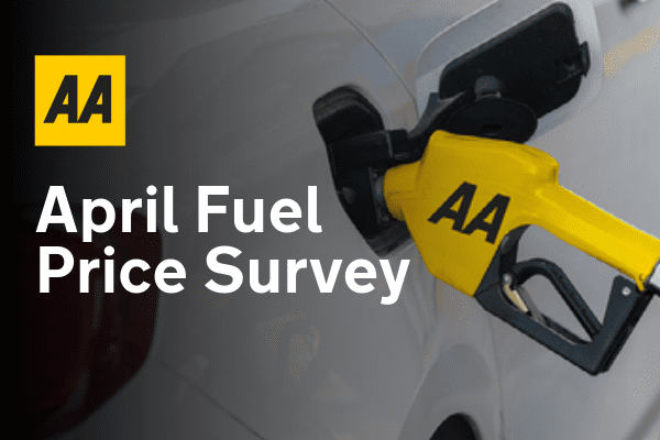April AA Fuel Survey: Fuel and EV Costs Remain Stable